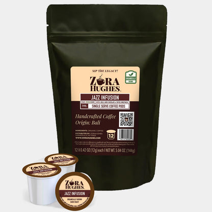 Jazz Infusion - 12 Single Serve Cups - Specialty Coffee