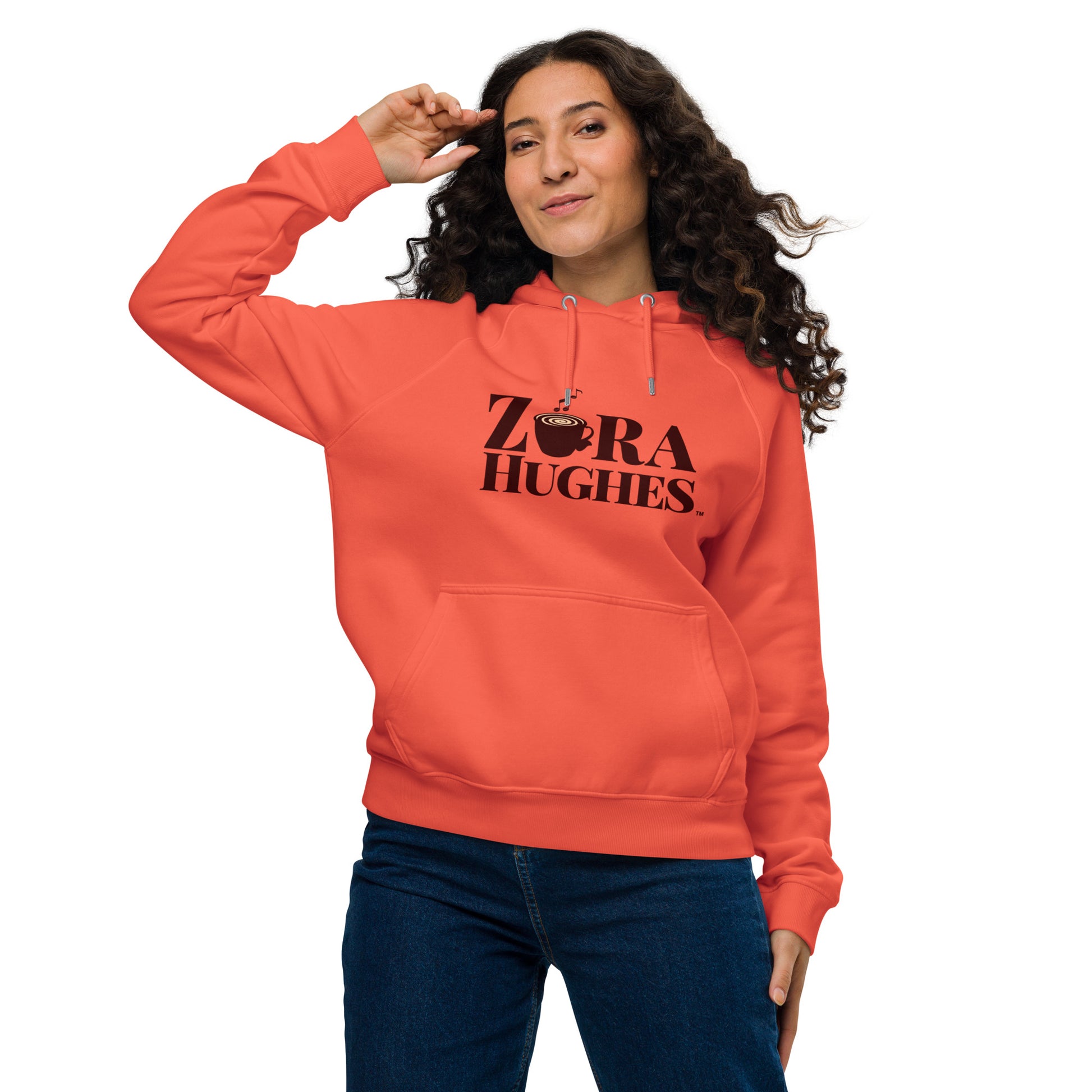 Unisex eco raglan hoodie - ZoraHughes™